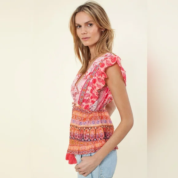 Hale Bob Cadana Cropped Top